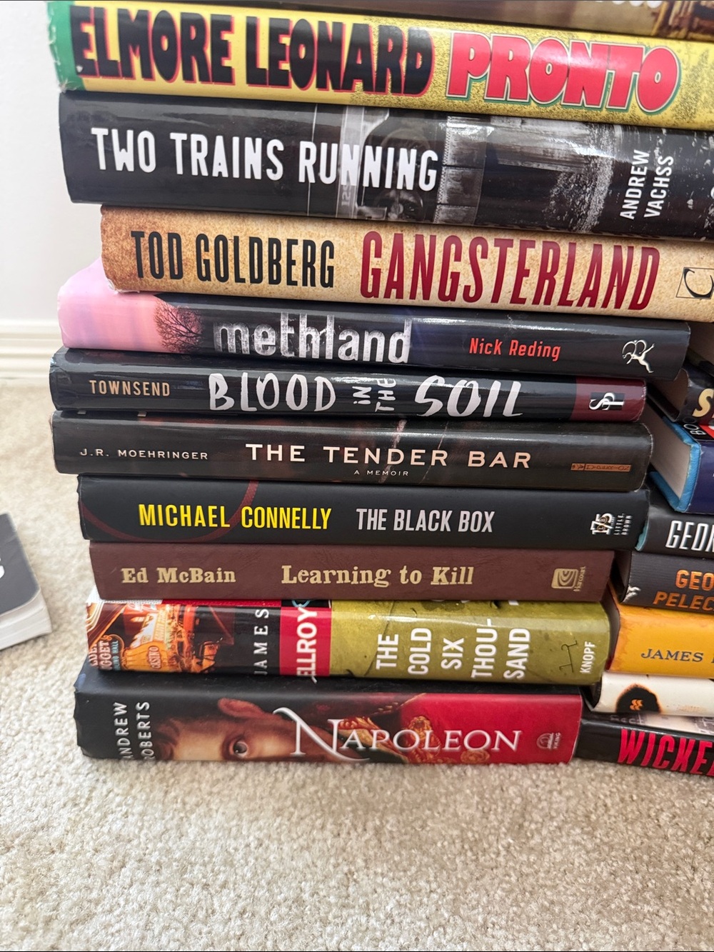Hard cover books each $10